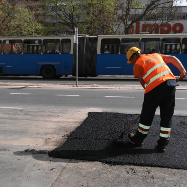 Поправка саобраћајница на траси предстојећег 24.Новосадског маратона