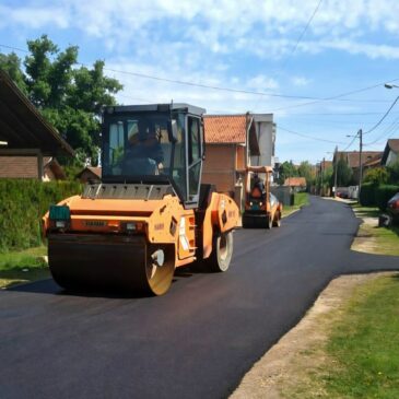 Славонска улица на Адицама добила нов асфалт у дужини од 215 метара