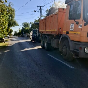 Настављено фарбање пешачких прелаза у близини школа, радови на поправци коловоза на више локација